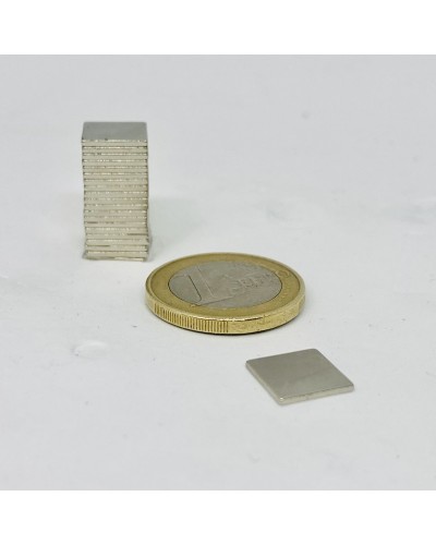 20 aimants 10 x 10 x 1mm