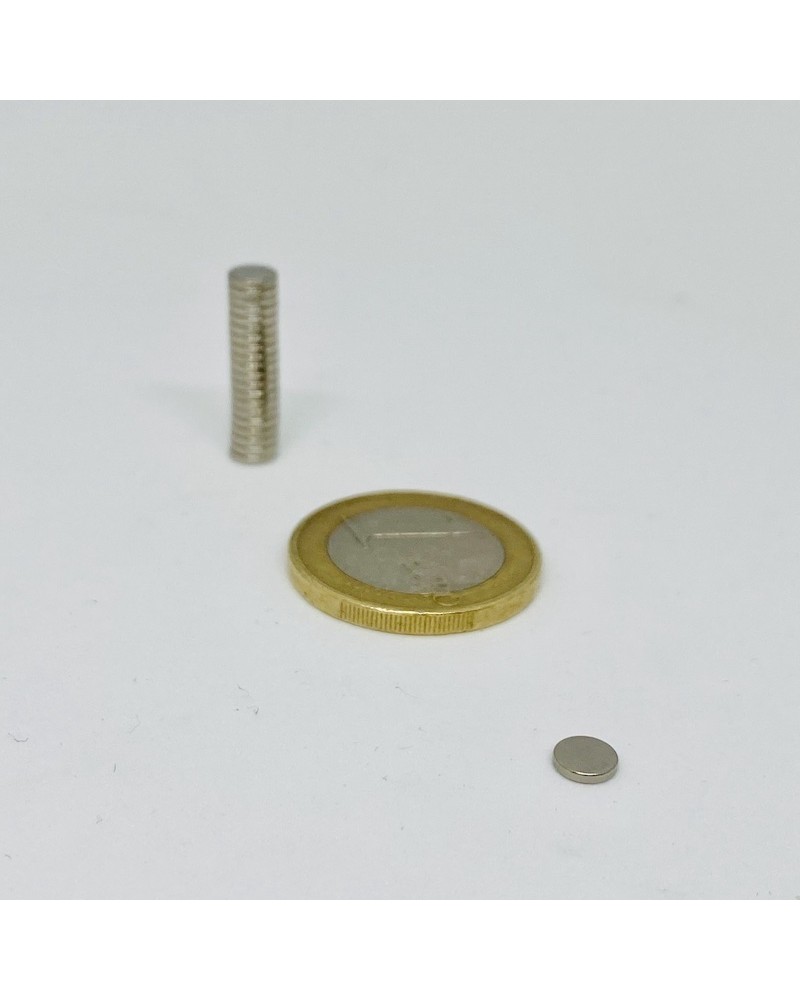 20 aimants Diamètre 5mm x 1mm