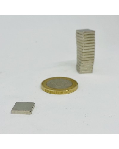 10 aimants 10x10x2 mm