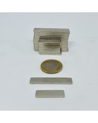 10 aimants 25x8x2mm