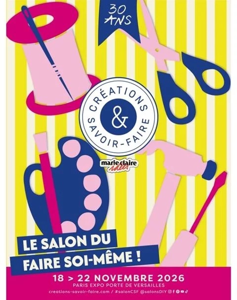 Passion' Aimants au Salon Créations & savoir-faire  de Paris, novembre 2026